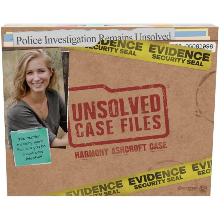 Unsolved Case Files Harmony Ashcroft Murder Mystery Game