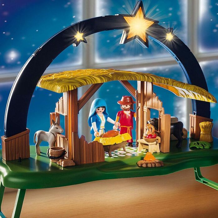 Playmobil Christmas Illuminating Nativity Manger 9494