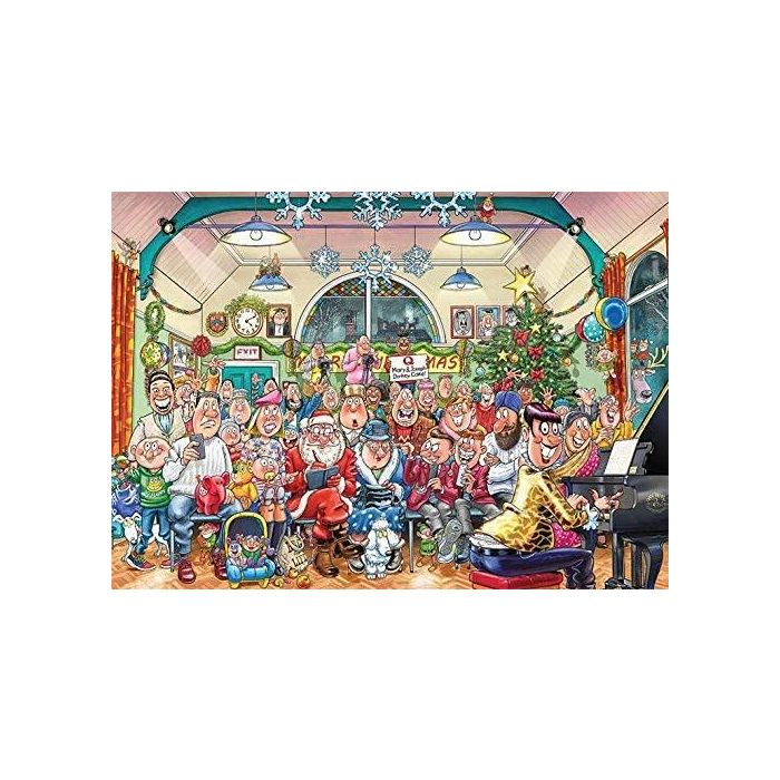 Wasgij Christmas 16 The Christmas Show! 1000 Piece Puzzle
