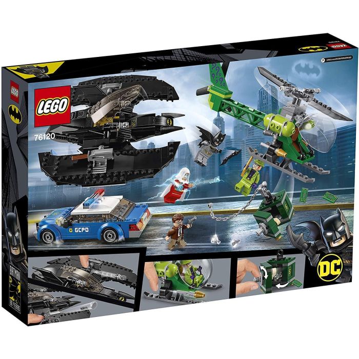 LEGO 76120 DC Batman Batman, Batwing and The Riddler Heist