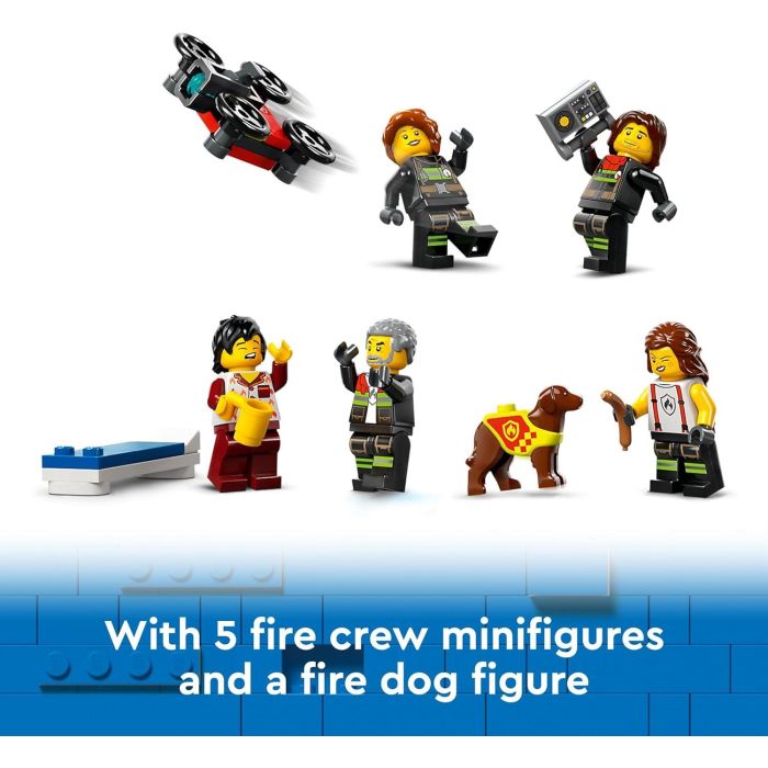 LEGO City Fire Station with Fire Truck 60414