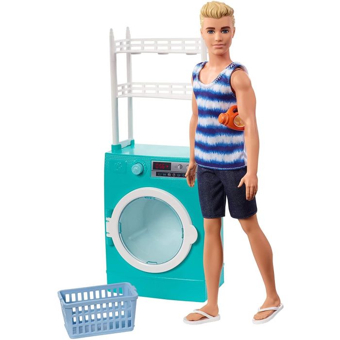 Barbie Ken Doll Laundry Set