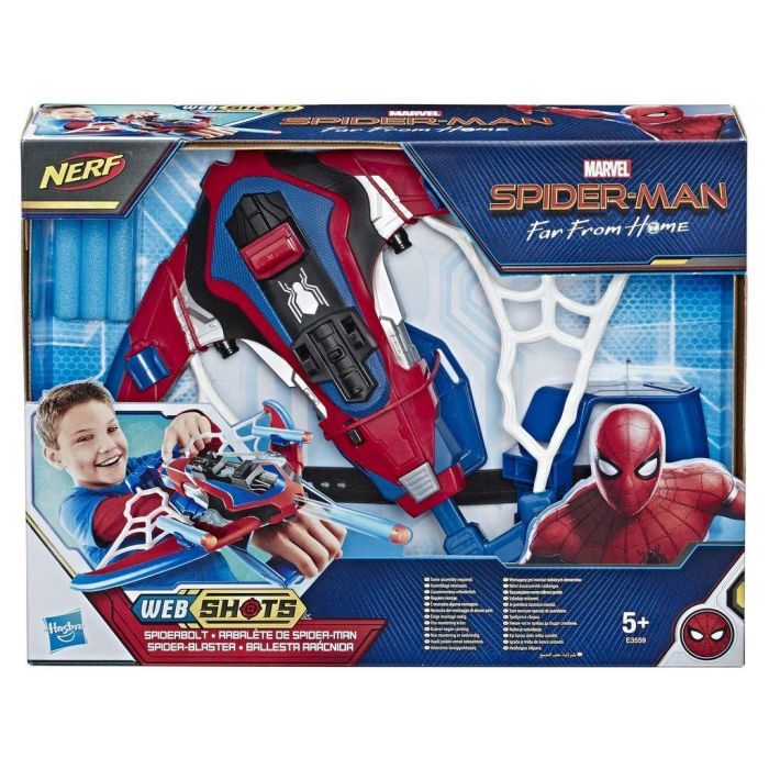 Marvel Spiderman Web Shots Spiderbolt Blaster