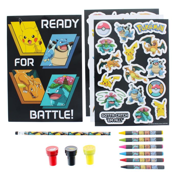 Pokemon Stick and Stamp Set