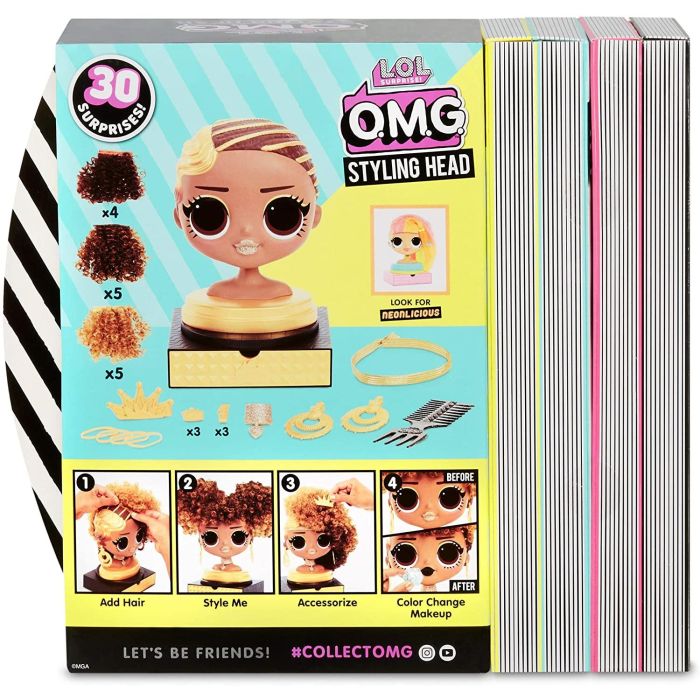 L.O.L. Surprise! OMG Styling Head Royal Bee