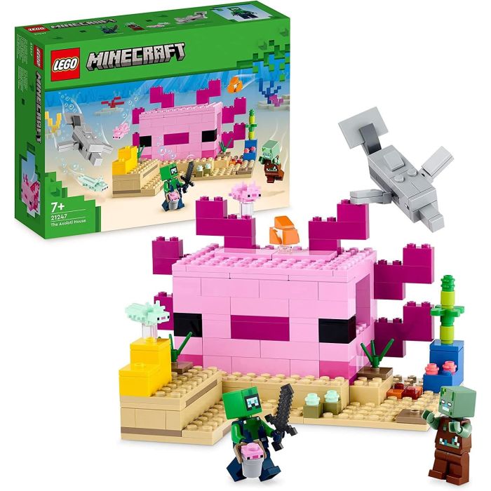 LEGO Minecraft The Axolotl House 21247