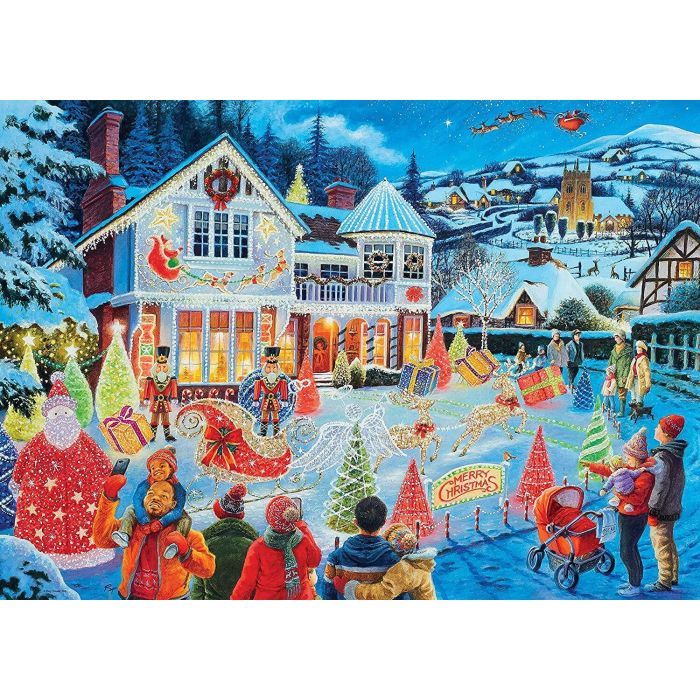 Ravensburger The Christmas House Limited Edition 1000 Piece Jigsaw Puzzle