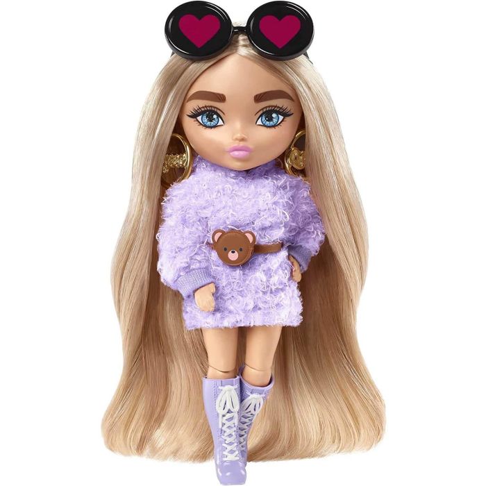 Barbie Extra Minis Fluffy Dress 5.5 inch Doll