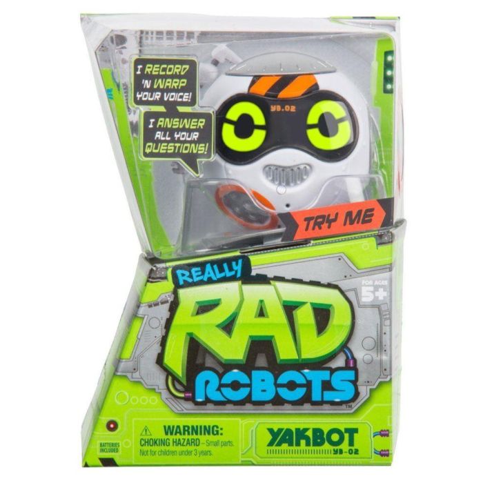 Really Rad Robots Yakbot White
