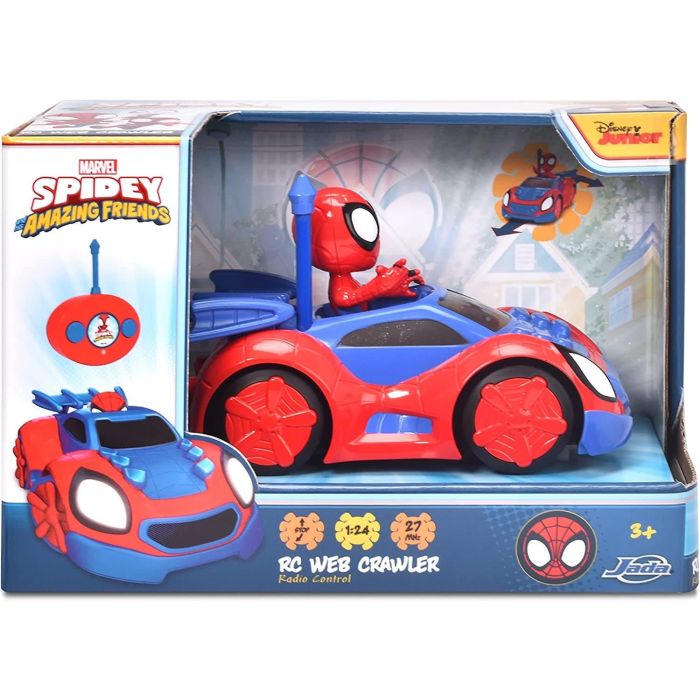 Marvel Spidey and Amazing Friends RC Web Crawler Vehicle