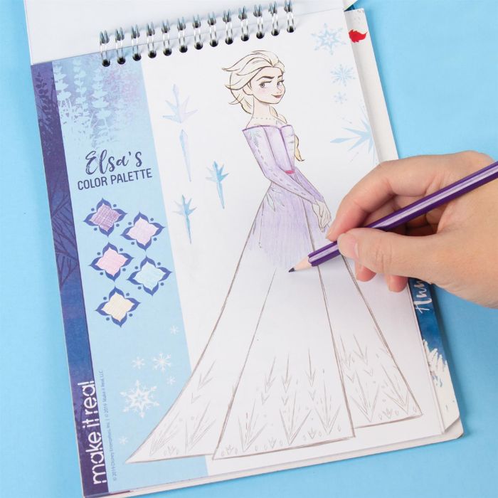 Make it Real Disney Frozen 2 Fashion Design Sketchbook