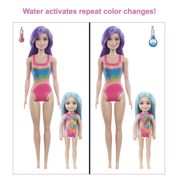 Barbie Colour Reveal Tie Dye Fashion Maker Doll