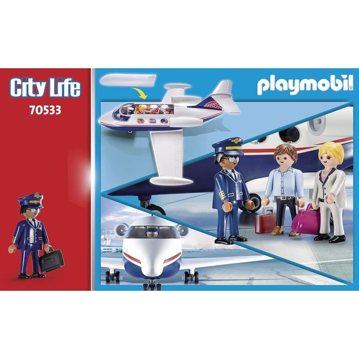 Playmobil City Life Private Jet Playset 70533
