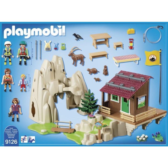 Playmobil Action 9126 Rock Climbers with Cabin