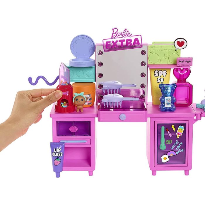 Barbie Extra Doll and Vanity Playset