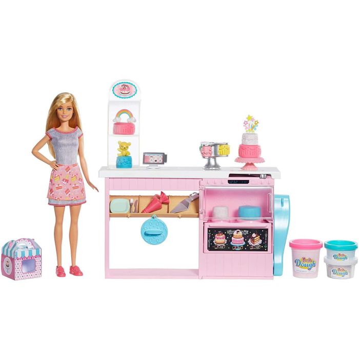 Barbie You Can Be Anything Cake Decorating Playset