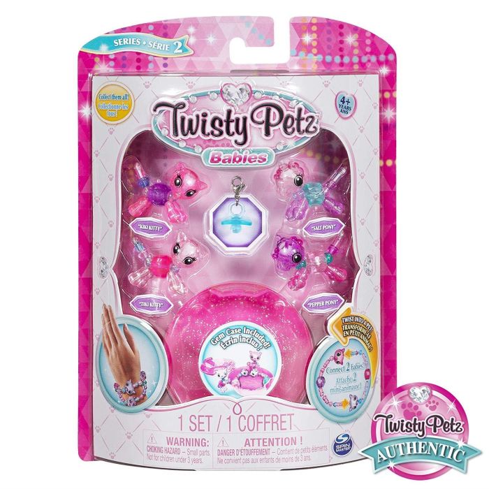 Twisty Pets Babies 4 Pack - Assorted