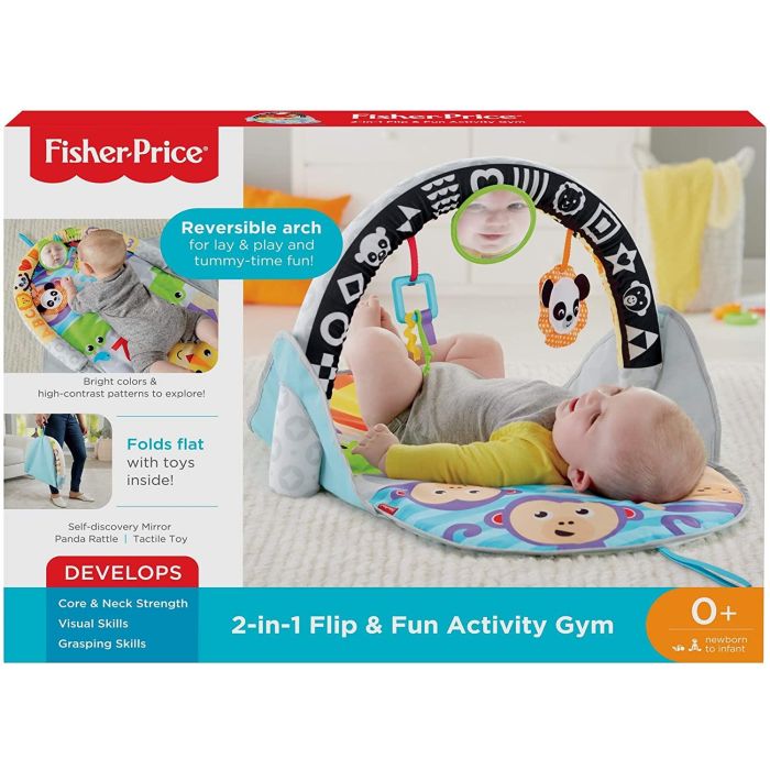 Fisher-Price 2-in-1 Flip and Fun Activity Gym