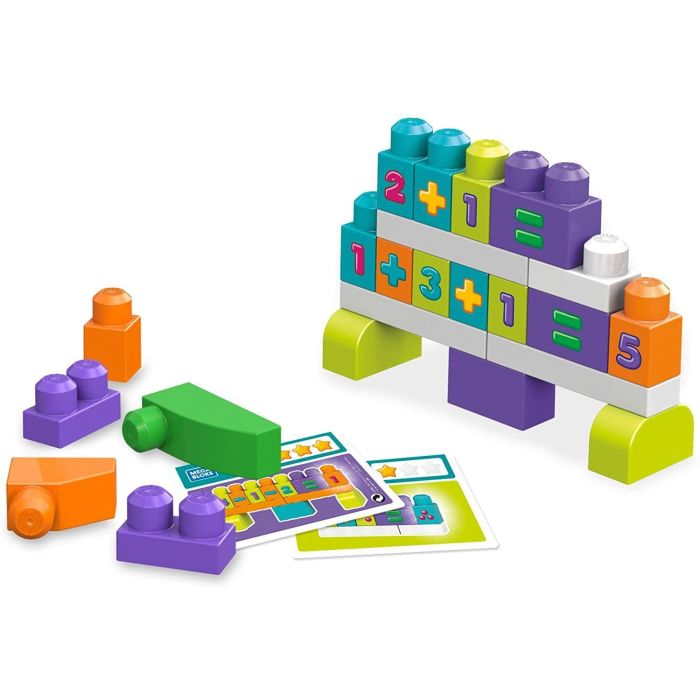 Mega Bloks Stack & Learn Math 80 Pieces