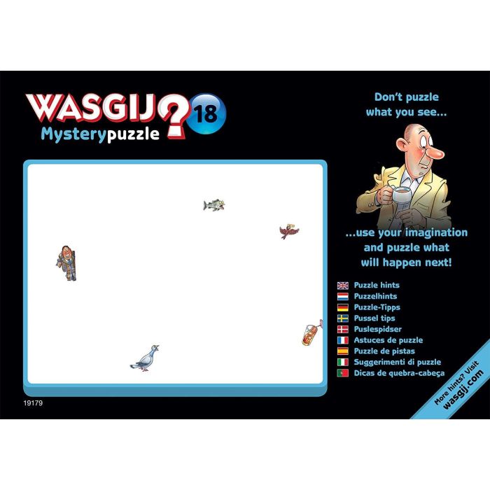 Wasgij Mystery 18 Grabbing A Quick Bite! 1000 Piece Puzzle