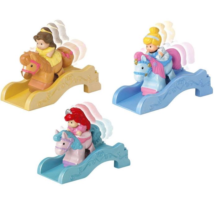 Fisher Price Little People Disney Princess Klip klop 3 Pack - Belle, Ariel and Cinderela