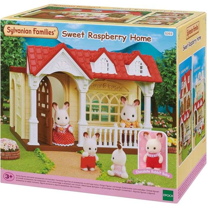 Sylvanian Families Sweet Rasberry Home Playset