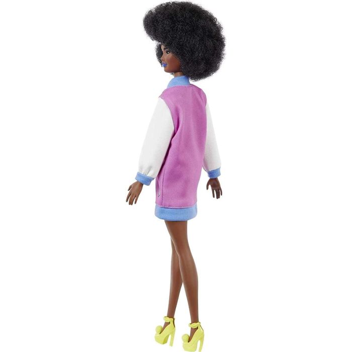 Barbie Fashionista Varsity Jacket Dress Doll