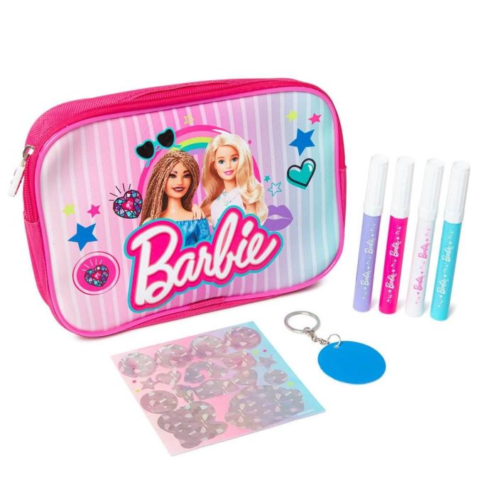 Barbie Doodle Pencil Case Set