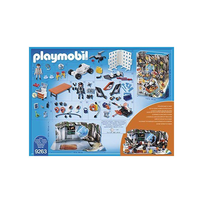 Playmobil Advent Calendar Top Agents with LED Super Weapon 9623