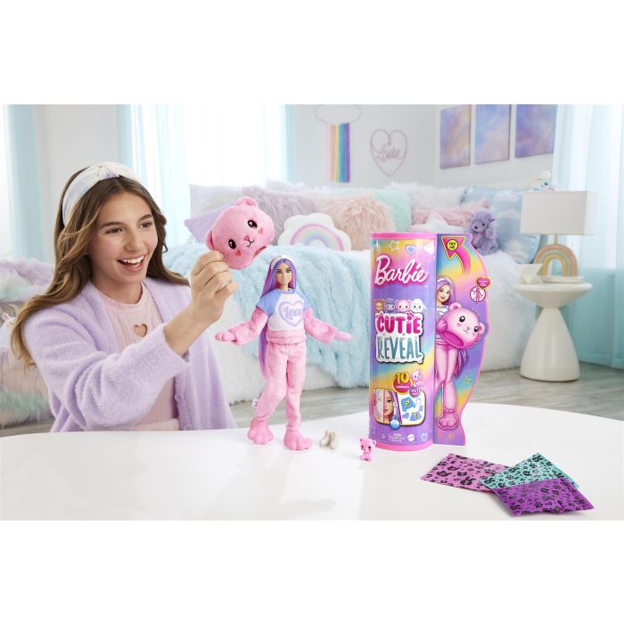 Barbie Cutie Reveal Cozy Cute Tees - Teddy Doll