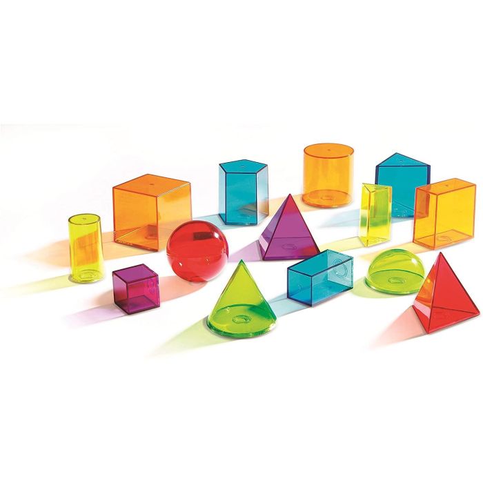 Learning Resources View-Thru Colourful Geometric Shapes