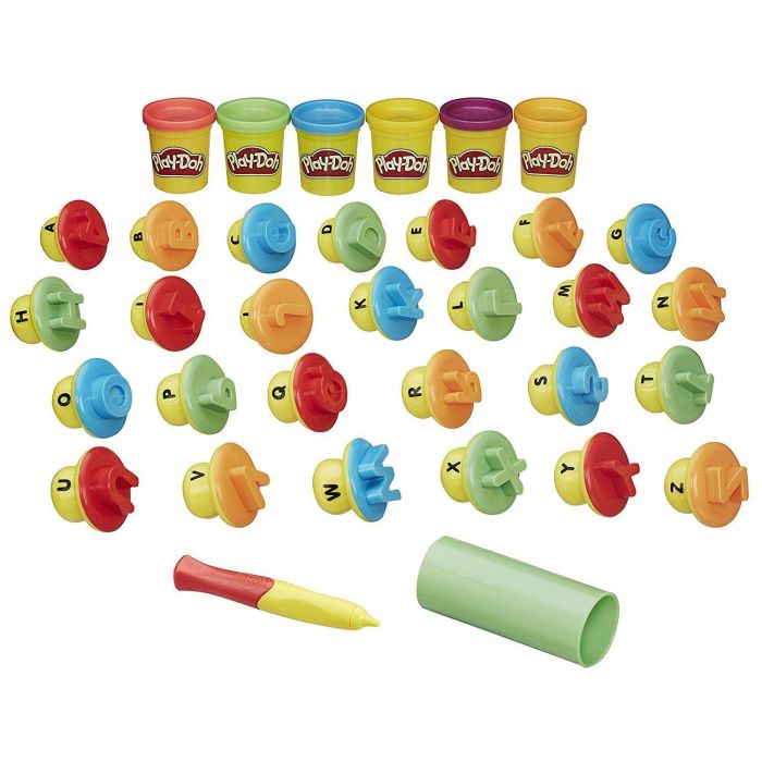 Play Doh Shape and Learn Letters & Language