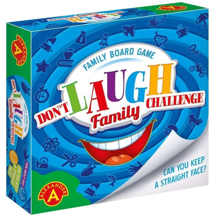 Don't Laugh Challenge- Family Board Game