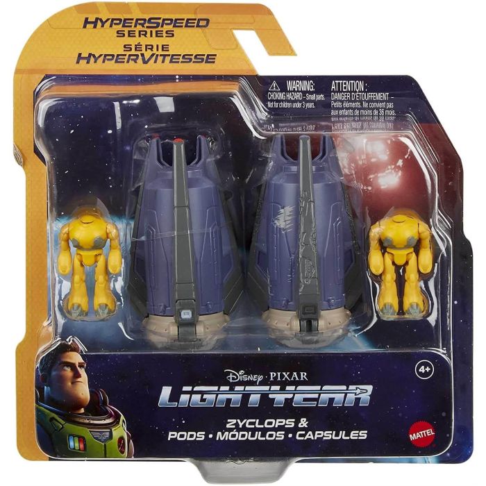 Disney Pixar Lightyear Hyperspeed Series Zyclops & Pods Pack