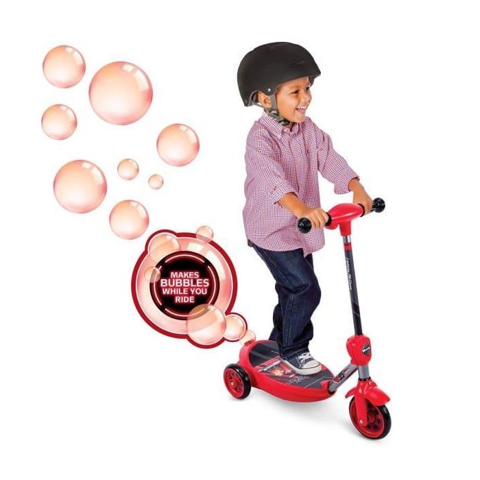 Huffy Disney Cars Bubble Scooter