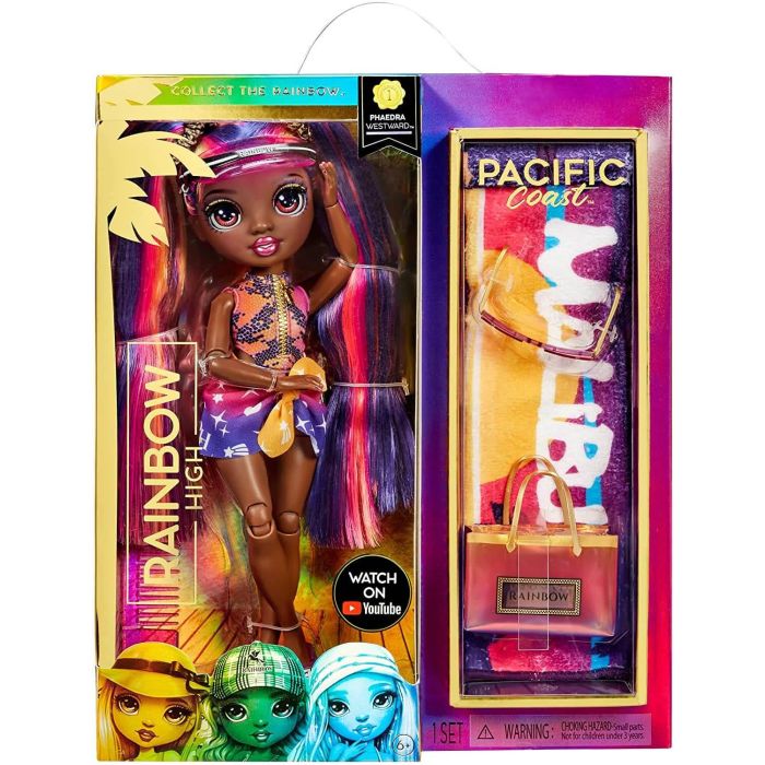 Rainbow High Pacific Coast Phaedra Westward Doll