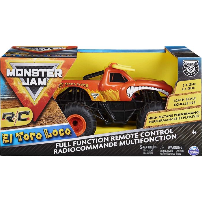 Monster Jam RC 1:24 Scale El Toro Loco