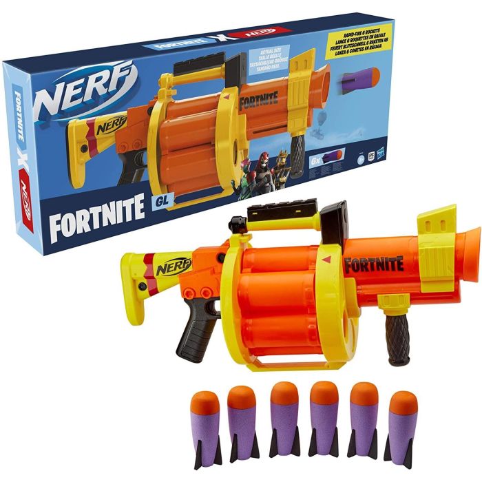 Nerf Fortnite GL Rocket Firing Blaster