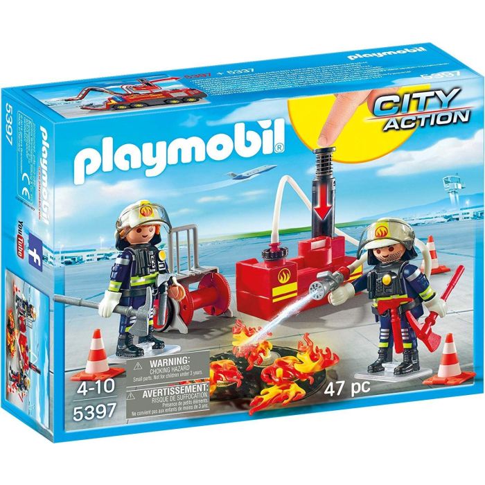 Playmobil City Action Firefighting Operation With Water Pump 5397