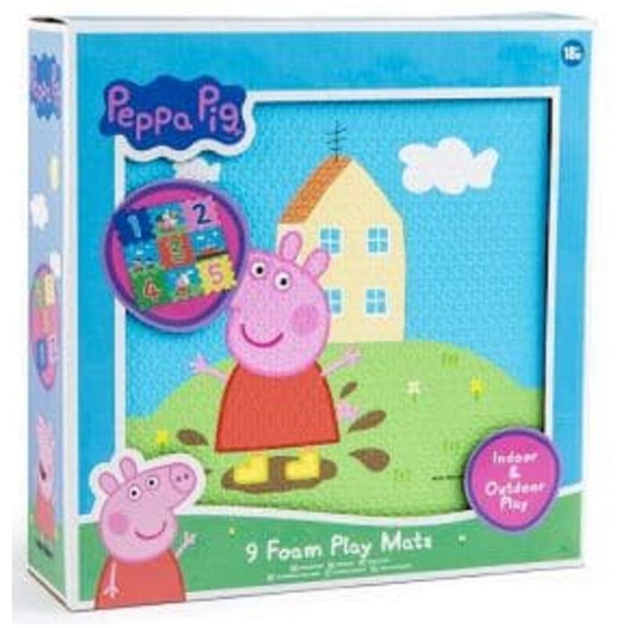 Peppa Pig 9 Foam Play Mats
