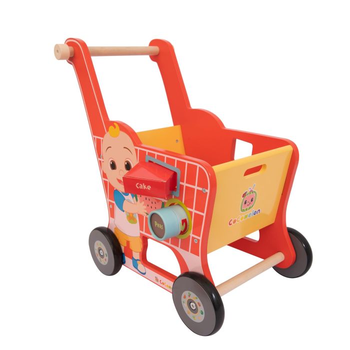 Cocomelon Wooden Shopping Trolley