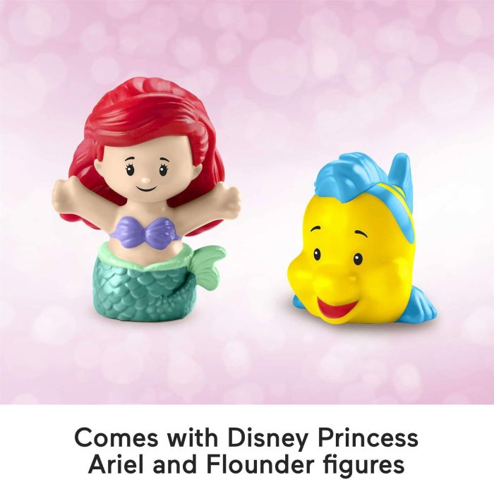 Disney Princess Little People Ariel's Light-Up Sea Carriage