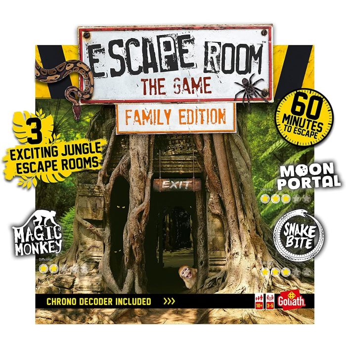 Escape Room Jungle Family Edition Game
