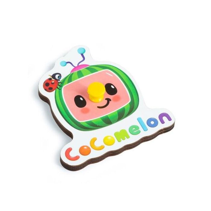 Cocomelon Wooden Character Peg Puzzle Board