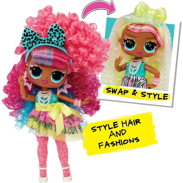 L.O.L. Surprise! Tweens Surprise Swap Fashion Doll- Curls-2- Crimps Cora