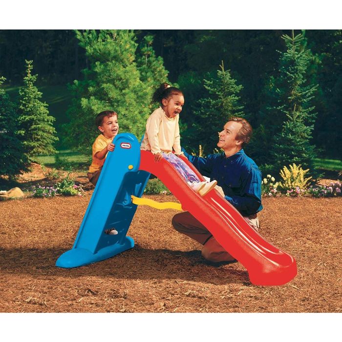 Little Tikes Easy Store Large Slide - Red & Blue
