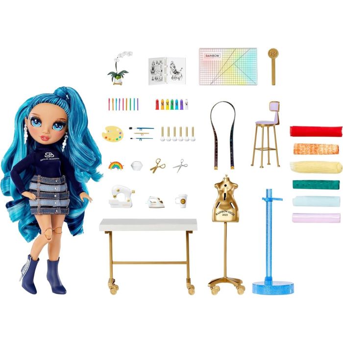 Rainbow High Dream & Design Fashion Studio Playset and Skyler Doll