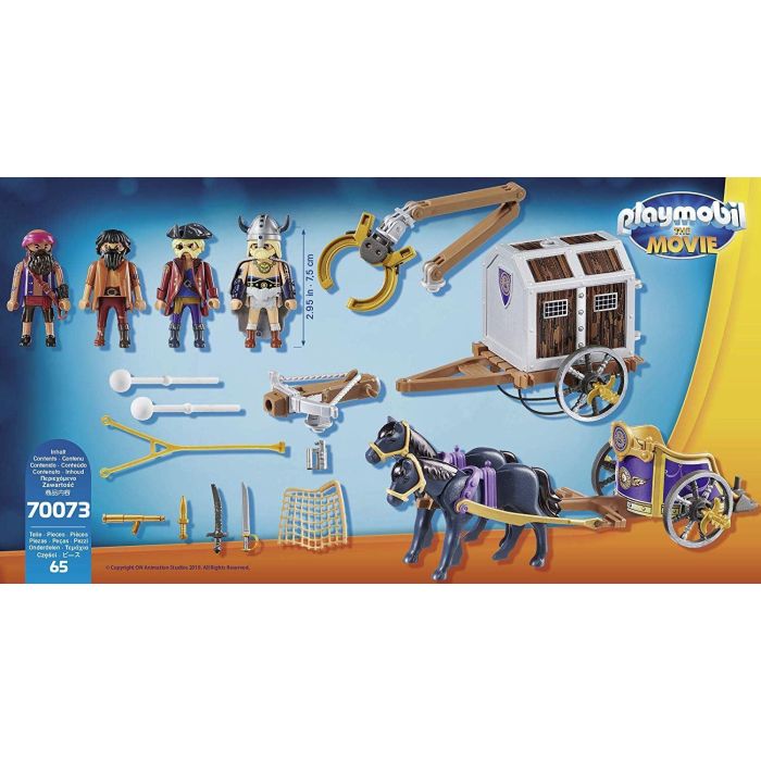 Playmobil The Movie Charlie with Prison Wagon 70073