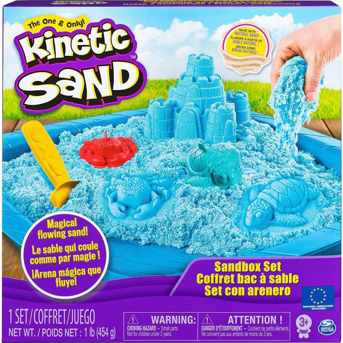 Kinetic Sand Blue Sandcastle Set