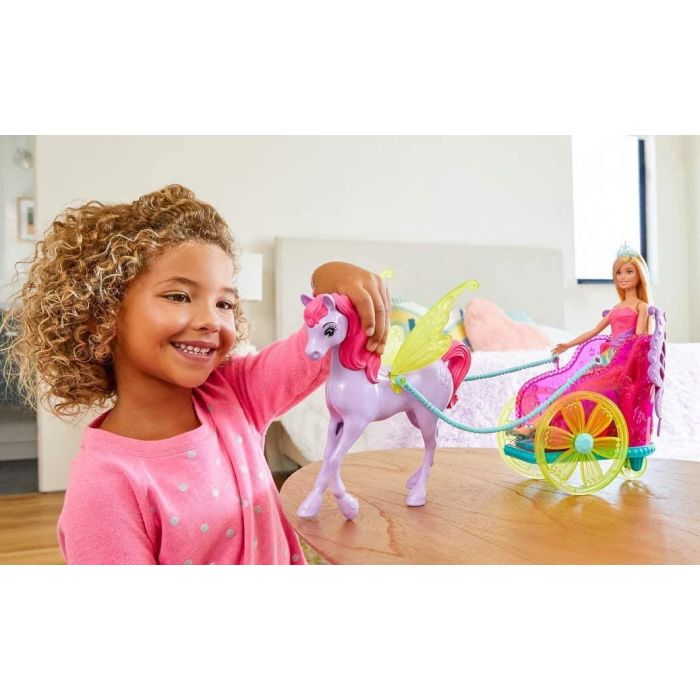 Barbie Dreamtopia with Fantasy Horse and Chariot